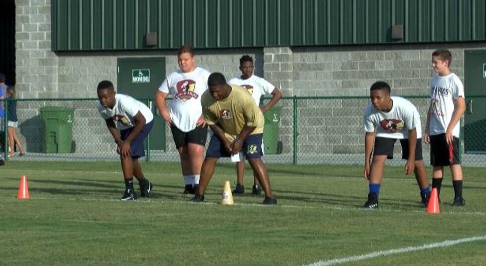 The camp aims to teach kids life skills, like teamwork and integrity, while also teaching...