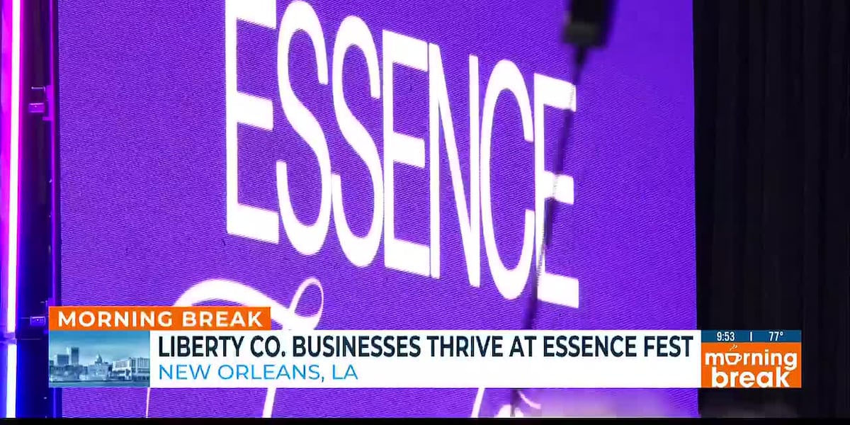 Two Liberty County businesses showcased at Essence Festival of Culture