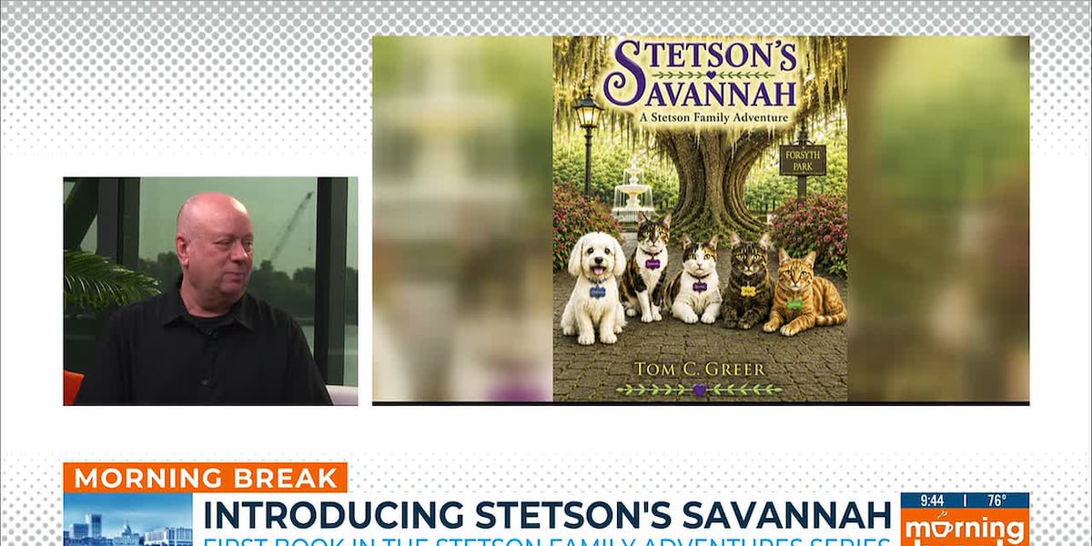 New children's book series explores Savannah sites