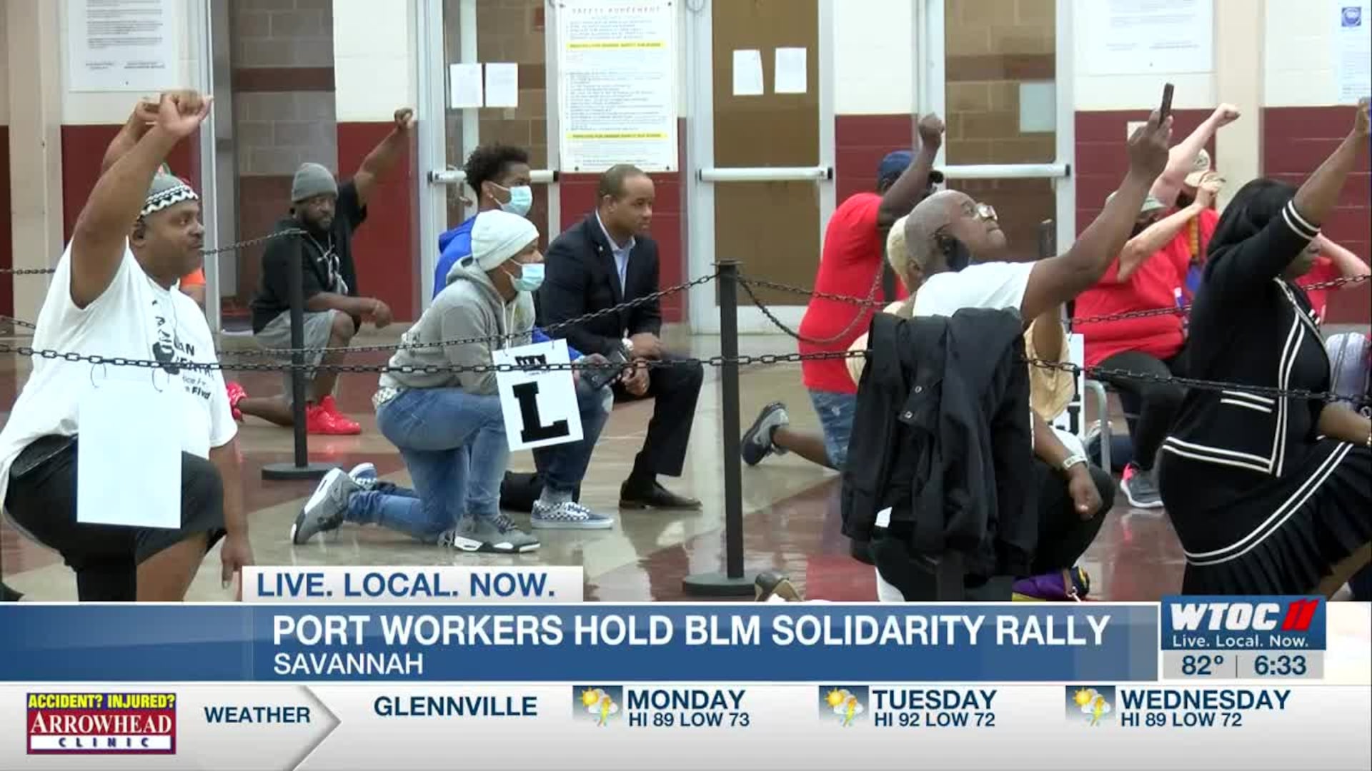 ILA Local 1414 hold peaceful rally encouraging people to vote ila-local-1414-hold-peaceful-rally-encouraging-people-to-vote