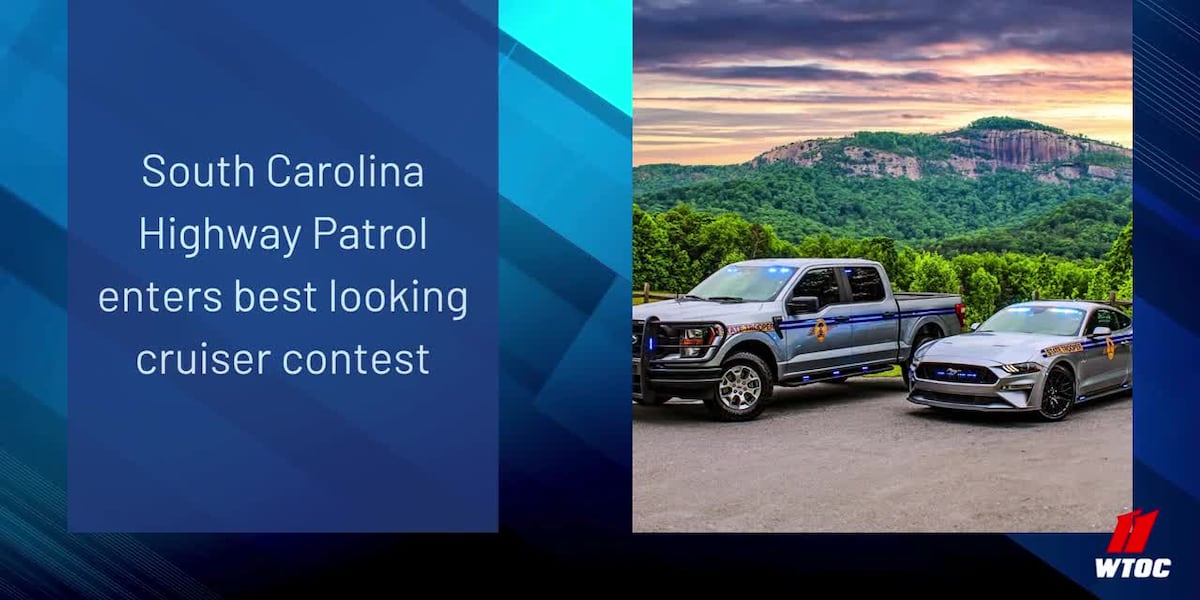 South Carolina Highway Patrol enters best looking cruiser contest